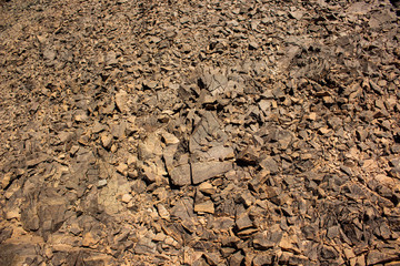 sharp edges cliffs and stone of wasteland rock desert dry dead environment background 