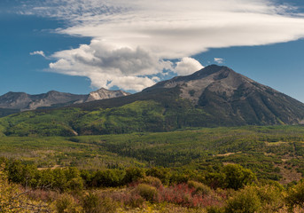Naklejka premium Kebler Pass Crested Butte Colorado