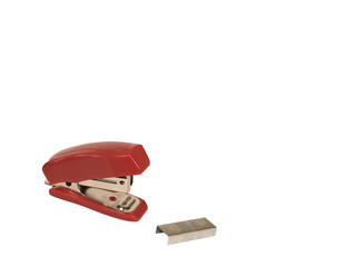 Stapler for fastening working papers. Stationery.
