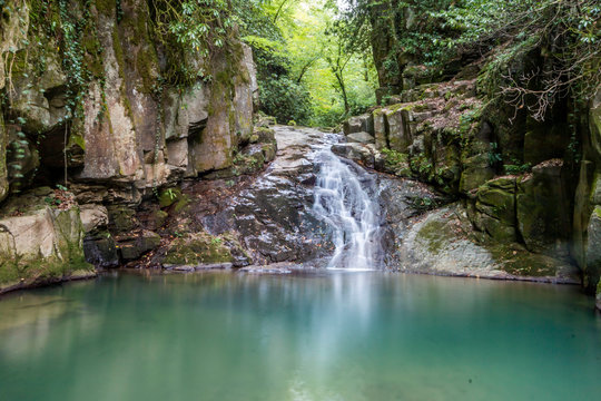 Zonguldak Eregli kayalidere waterfalls