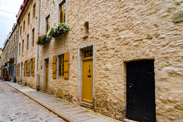 Houses of Quebec's old town
