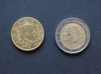 Euro coins, European Union