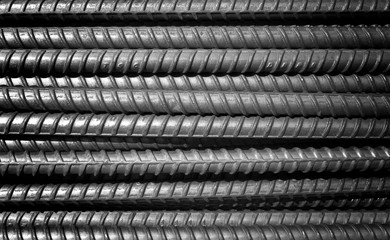 Steel bars for the metal building