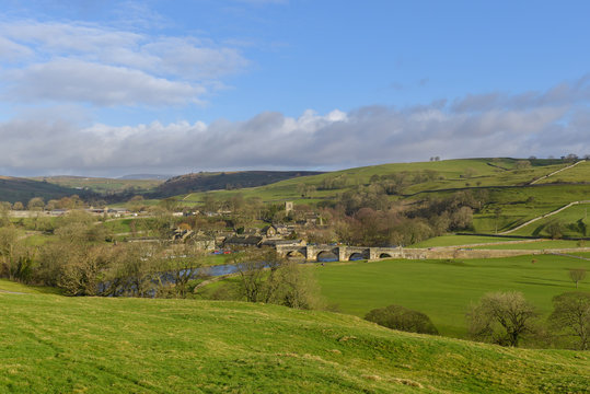 Five-arched Bridge At Burnsall