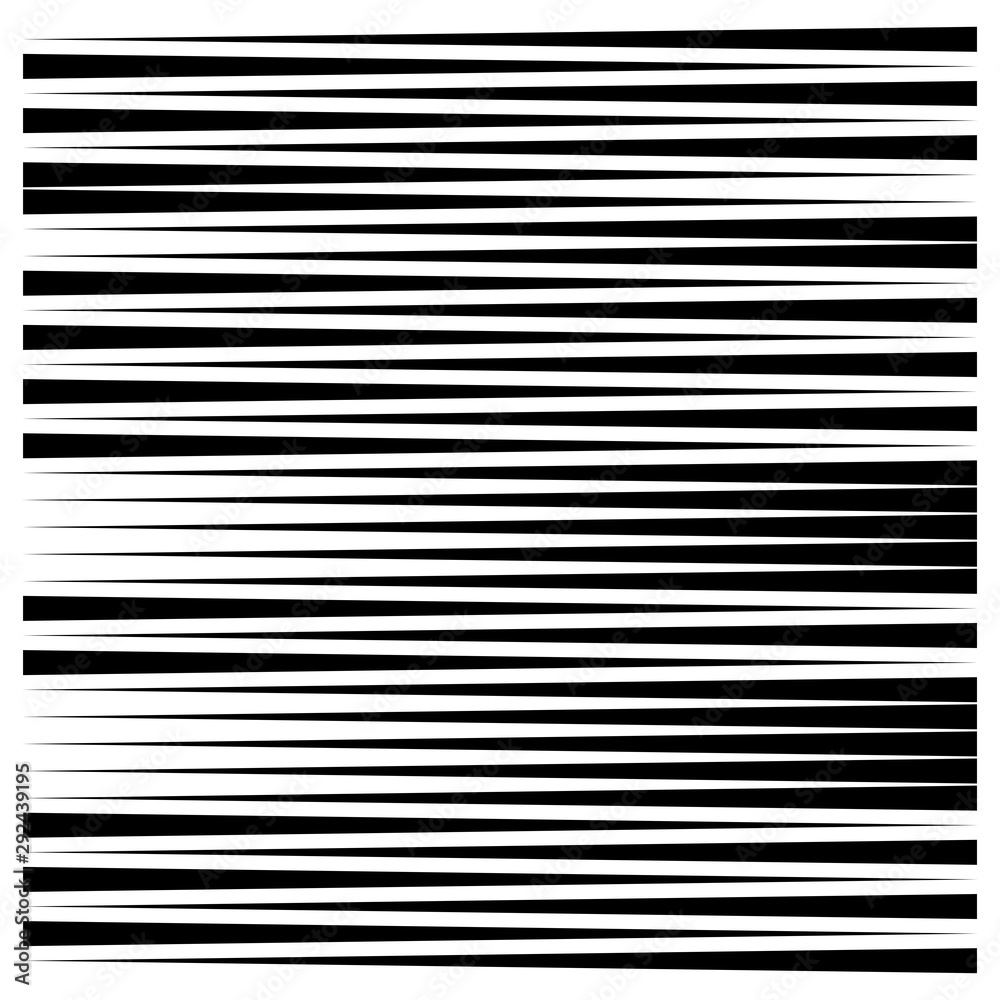 Leinwandbilder Random lines element. Random horizontal lines. Irregular straight, parallel stripes. Strips, streaks half-tone geometric pattern