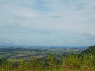 Fototapeta premium Paisagem de montanhas