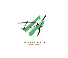 D F DF Beauty vector initial logo, handwriting logo of initial signature, wedding, fashion, jewerly, boutique, floral and botanical with creative template for any company or business.