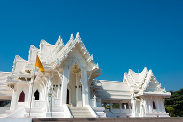 Lumbini, Nepal - Dec 10 2017: The Royal Thai Monastery in Lumbini, Nepal. Lumbini, the Birthplace...