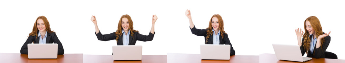 Woman businesswoman in business concept