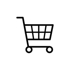 trolley icon trendy