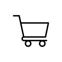 trolley icon trendy