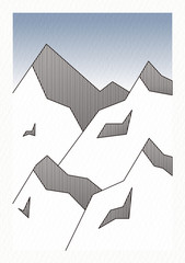 Mountain Illustration #01