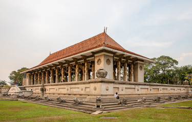 Independence Memorial or Commemoration Hall at Independence Square in the Cinnamon Gardens, Colombo, for commemoration of the independence from the British rule.