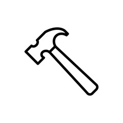 hammer icon trendy