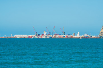 Napier port the North Island's second largest export port in Napier, New Zealand.