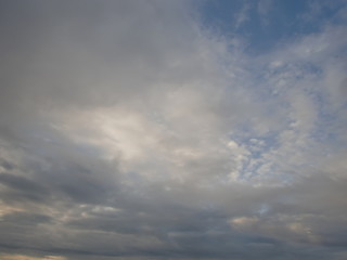 Obraz premium 黒雲