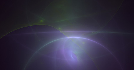 3D rendering abstract fractal technology wallpaper 