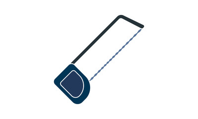 Saw icon for cutting wood and other materials