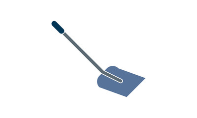 Shovel Icon. Gardening Vector Illustration. Construction Equipment Sign & Symbol.