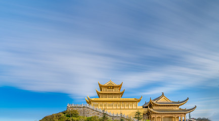 China Sichuan Emei Jinding scenery