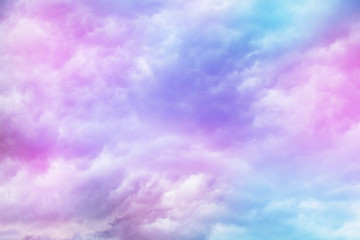 Obraz premium cloud background with a pastel colored