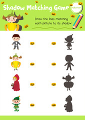 Shadow matching game Halloween 7