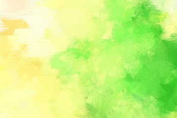 rough brush painted illustration with khaki, lime green and moderate green color. artwork can be used as texture, graphic element or wallpaper background