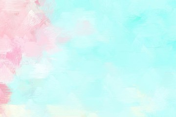 vintage brush painted illustration with light cyan, misty rose and light pink color. artwork can be used as texture, graphic element or wallpaper background