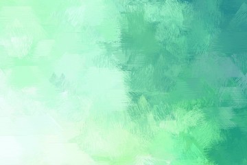 abstract grunge brush drawn illustration with tea green, blue chill and medium aqua marine color. artwork can be used as texture, graphic element or wallpaper background