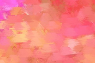 light coral, neon fuchsia and light salmon colored brush painted artwork. can be used as texture, graphic element or wallpaper background