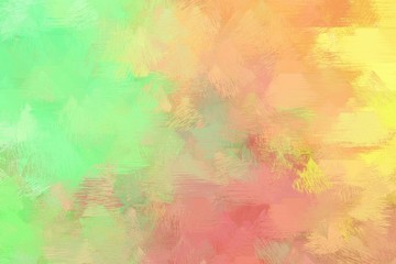 rough brush painted illustration with burly wood, pale green and light green color. artwork can be used as texture, graphic element or wallpaper background