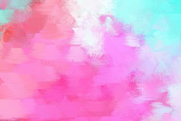 abstract grunge brush drawn illustration with pastel magenta, lavender and aqua marine color. artwork can be used as texture, graphic element or wallpaper background