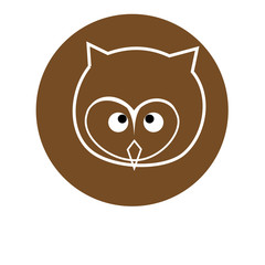 owl characters. Collection of owls. Vector illustration