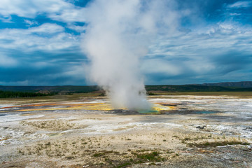 Clepsydra Geyser, Yellowstone National Park