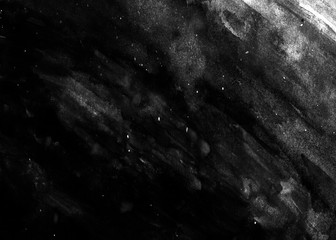 Gloomy black and white hand drawn background. Dark brush strokes and stripes. Background for scary, sad, gloomy design.