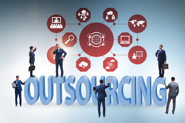 Concept of outsourcing in modern business