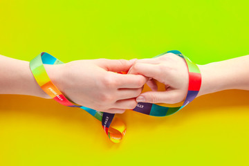 Concept of LGBT love and surrealism, nonconformism and young subcultures.