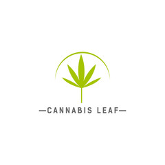cannabis leaf vector,hemp marijuana logo design