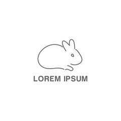 rabbit animal  logo