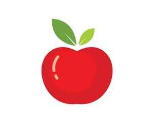 Apple logo icon vector illustration design