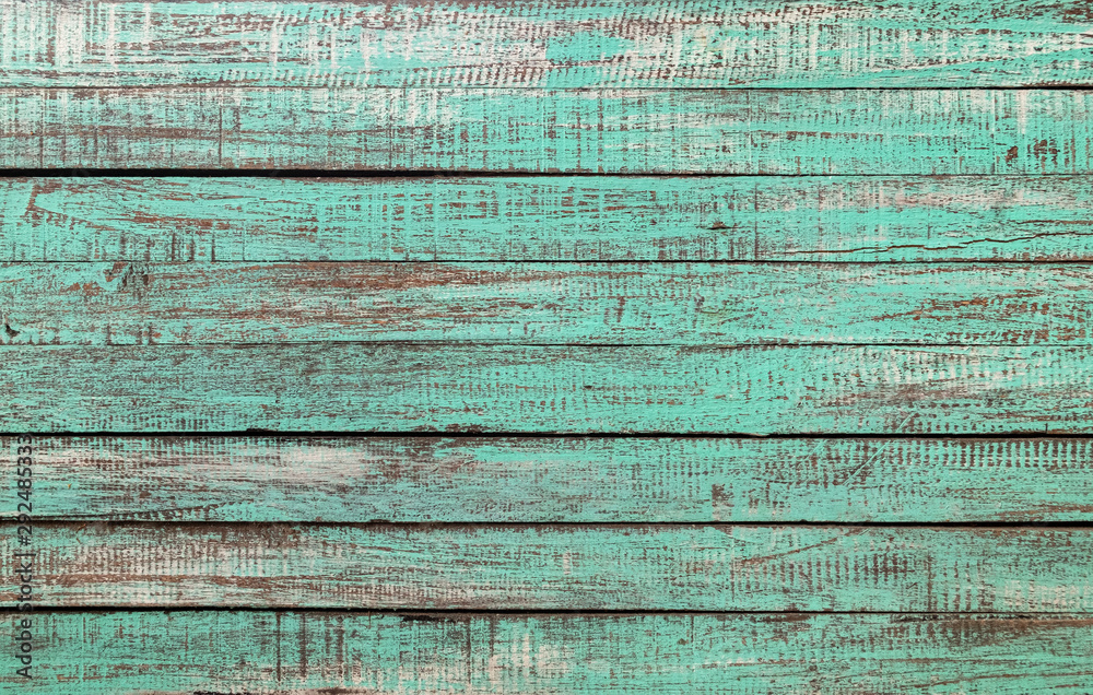 Wall mural blue wood texture background coming from natural tree. old wooden panels that are empty and beautifu