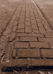 Bricks and brickwork paths and walls Norfolk
