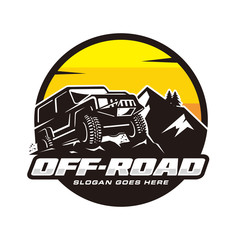 Off road logo vector © Vandhira