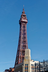 View of Blackpool Tower - Blackpool - United Kingdom