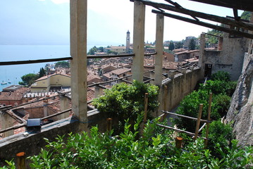 Limone sul Garda - italienische Gemeinde am Westufer des Gardasees in der Provinz Brescia in der Lombardei 