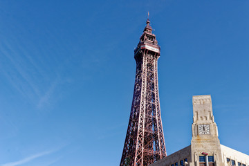 View of Blackpool Tower - Blackpool - United Kingdom