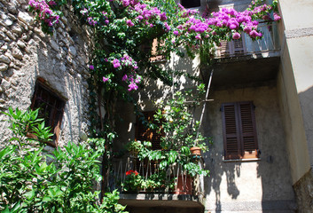 Limone sul Garda - italienische Gemeinde am Westufer des Gardasees in der Provinz Brescia in der...