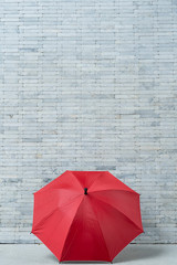 The red umbrella.