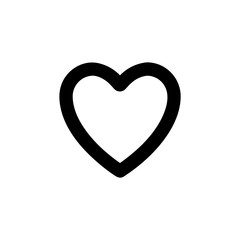 Heart icon love vector isolated on background. Trendy romantic symbol. Pixel perfect. illustration EPS 10. - Vector