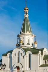 Fototapeta na wymiar Alexander Nevsky Church in Kaliningrad